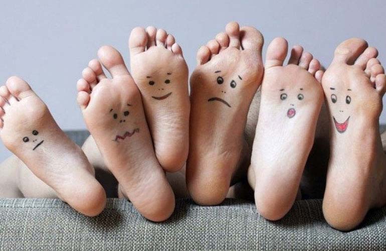 Healthy feet are happy feet