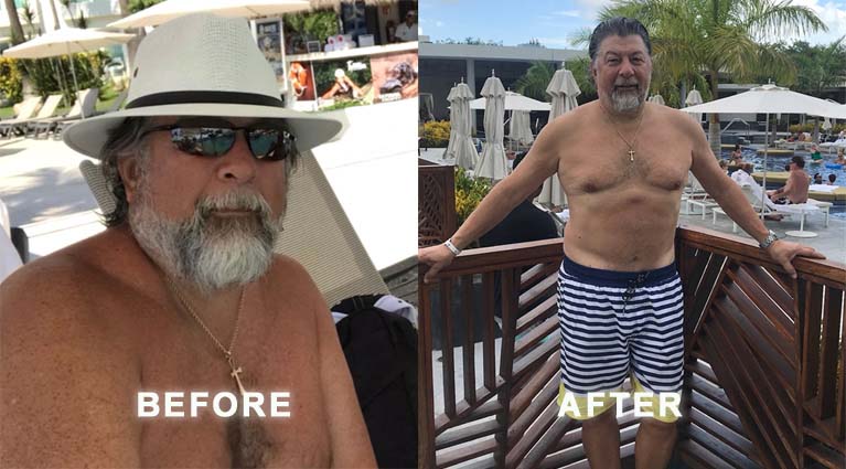Peter is a 67 years old fitness success story