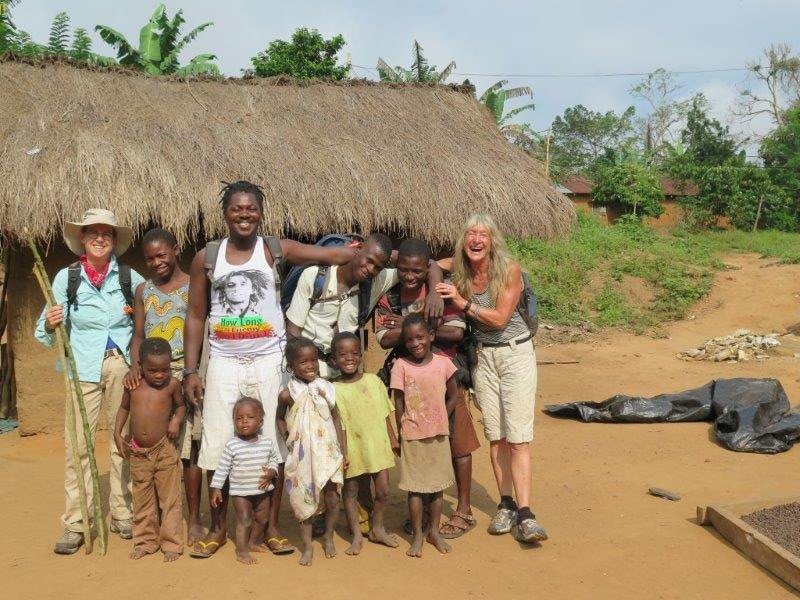 .  Last November, Dee spent a month exploring and hiking all over Ghana in West Africa. 