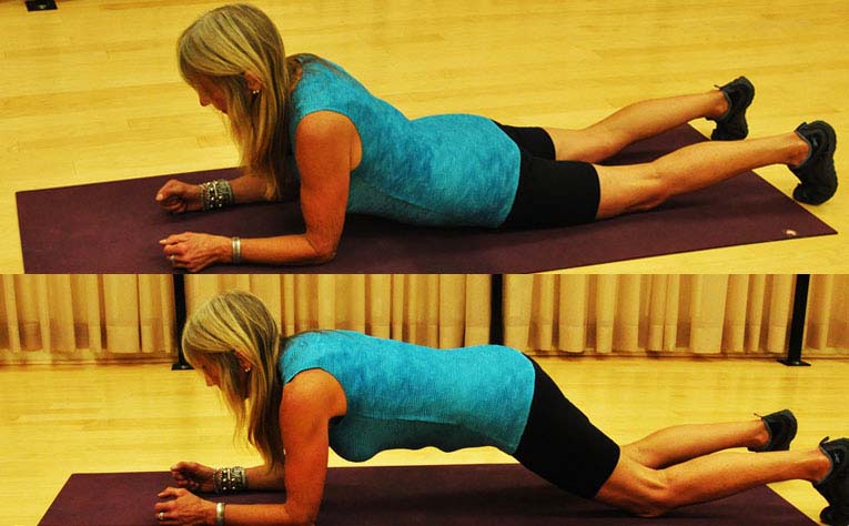 Strengthens abdominals and shoulders