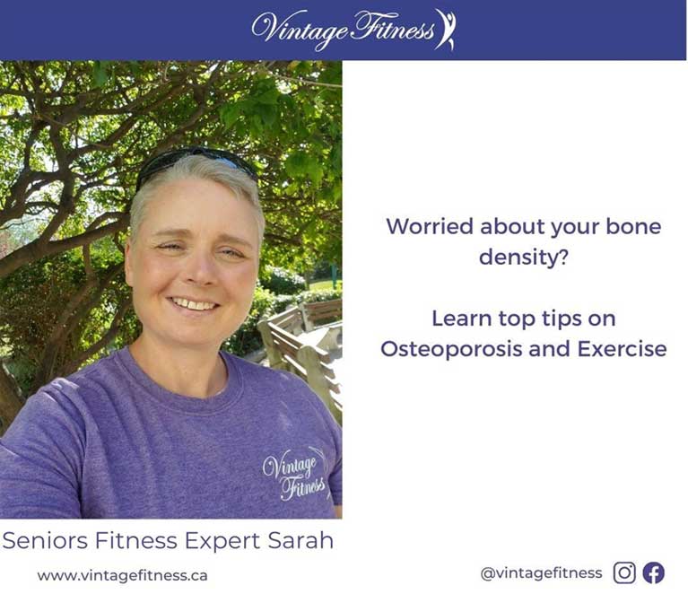 Worried about bone density? Learn top tips on Osteoporosis and Exercise
