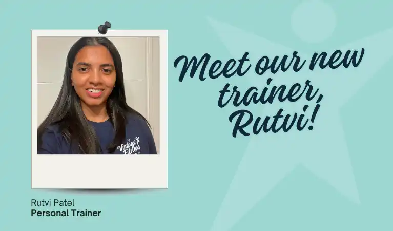 Meet Rutvi Patel, a new personal trainer for seniors in Etobicoke with Vintage Fitness
