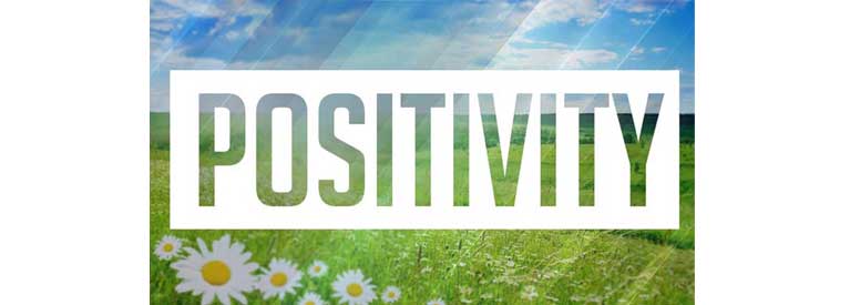 Maintain a positive outlook