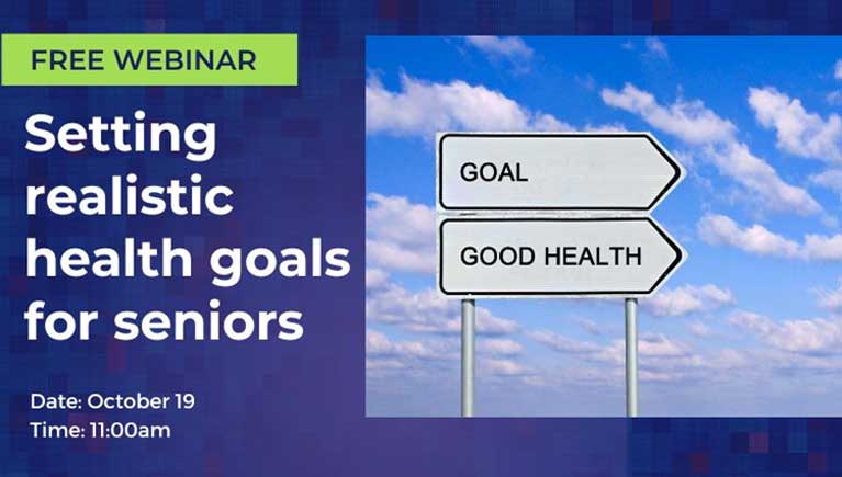 Setting realistic health goals for seniors