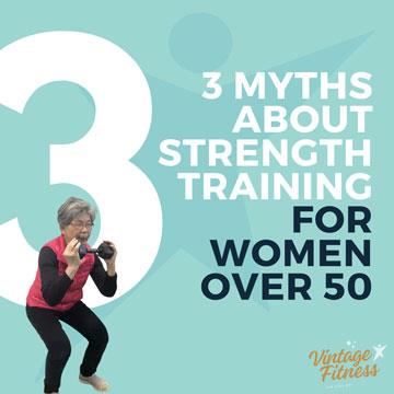 3 Myths About Strength Training for Women Over 50
