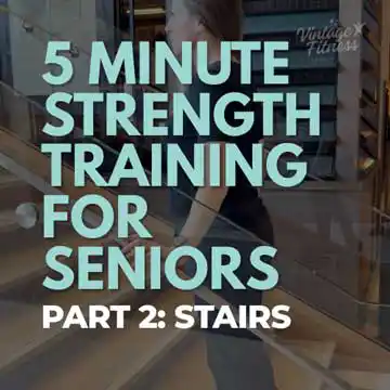 5 Minute Strength Training for Seniors: Part 2