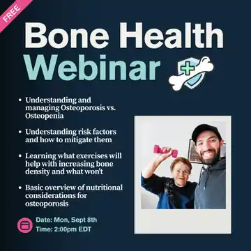 Bone Health for Seniors: Join Our Free Webinar This Monday