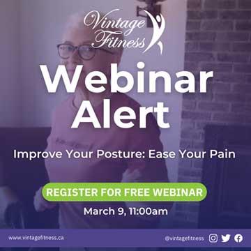 Improve Your Posture, Ease Your Pain Webinar