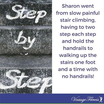 Four Months of  Vintage fitness Coaching Led to Transformed Stair Climbing