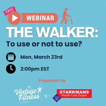 Free Webinar: Walker for Senior Independence and Fall Prevention