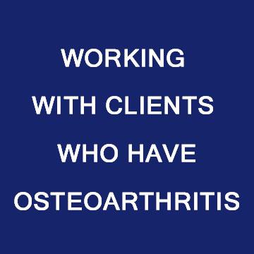 Top Information on Osteoarthritis from a Seniors Fitness Expert