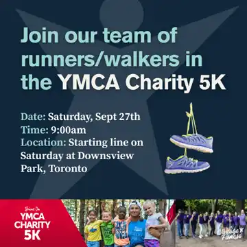 Join Vintage Fitness at the YMCA Charity 5K Toronto