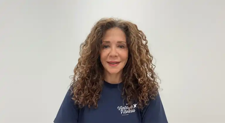 Mariela, Vintage Fitness personal trainer for seniors in Burlington, Oakville, and Milton, helping older adults stay active and healthy
