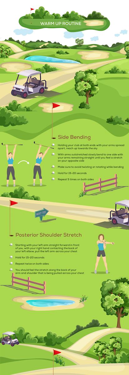 How to avoid getting injured while golfing