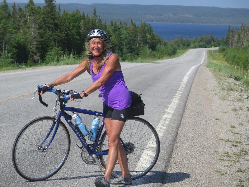 Dee participated in the most exhilarating cycling trip up the entire west coast of Newfoundland to the northern most point of L’Anse aux Meadows. 