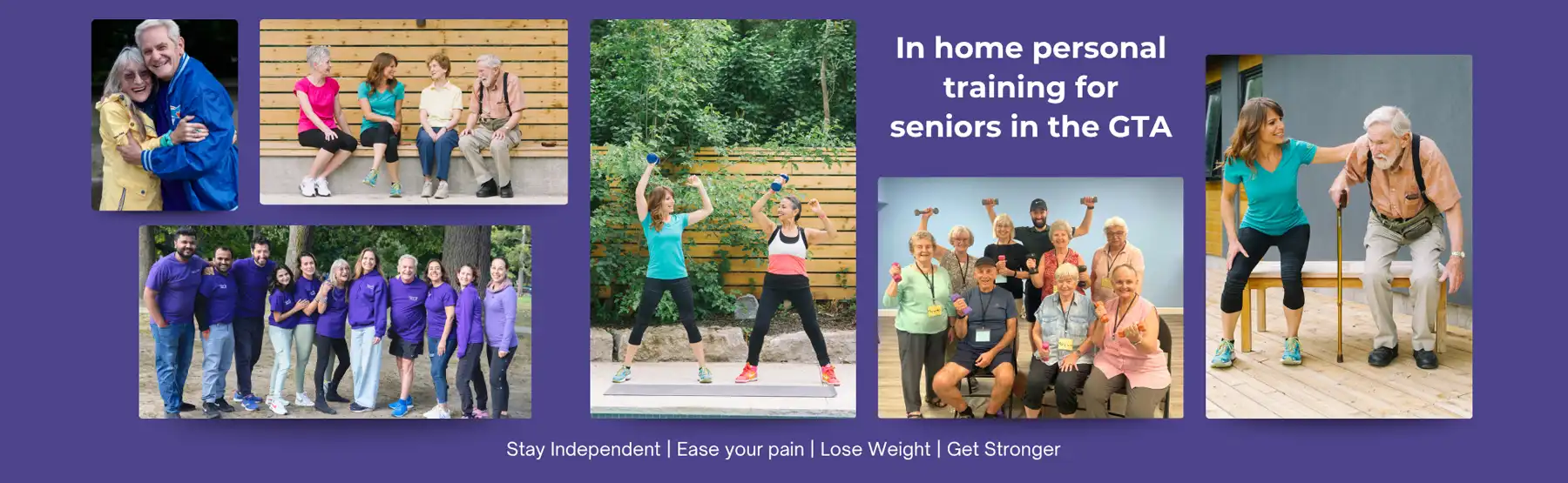 In home personal training for seniors in the Greater Toronto Area 
