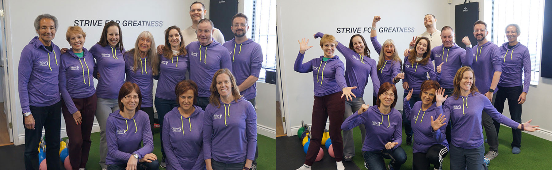 Our personal trainers for people over 50 will go to your home in the Greater Toronto Area