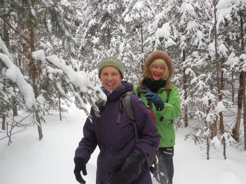Dee loves to snow-shoe - both on and off trail - all over Canada’s magical winter-wonderland. 